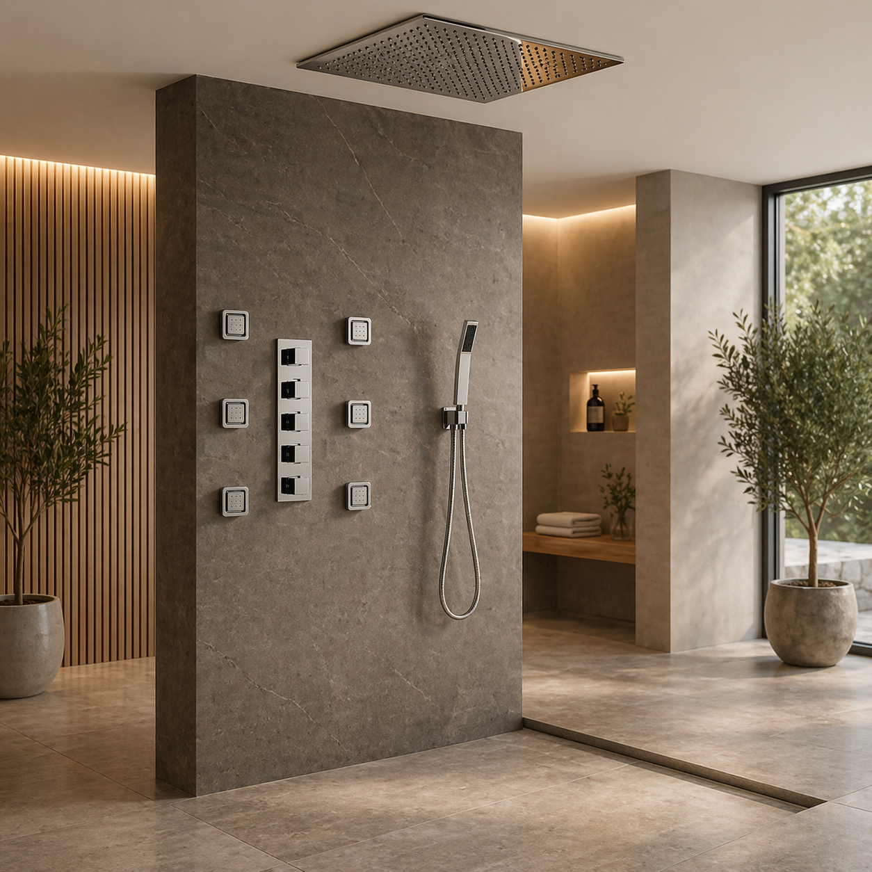 FontanaShowers commercial hospitality restroom fixtures for architects and designers
